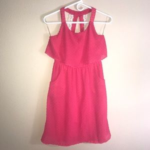 Paper Doll Youth Girls Dress Size 16 Pocket Lace